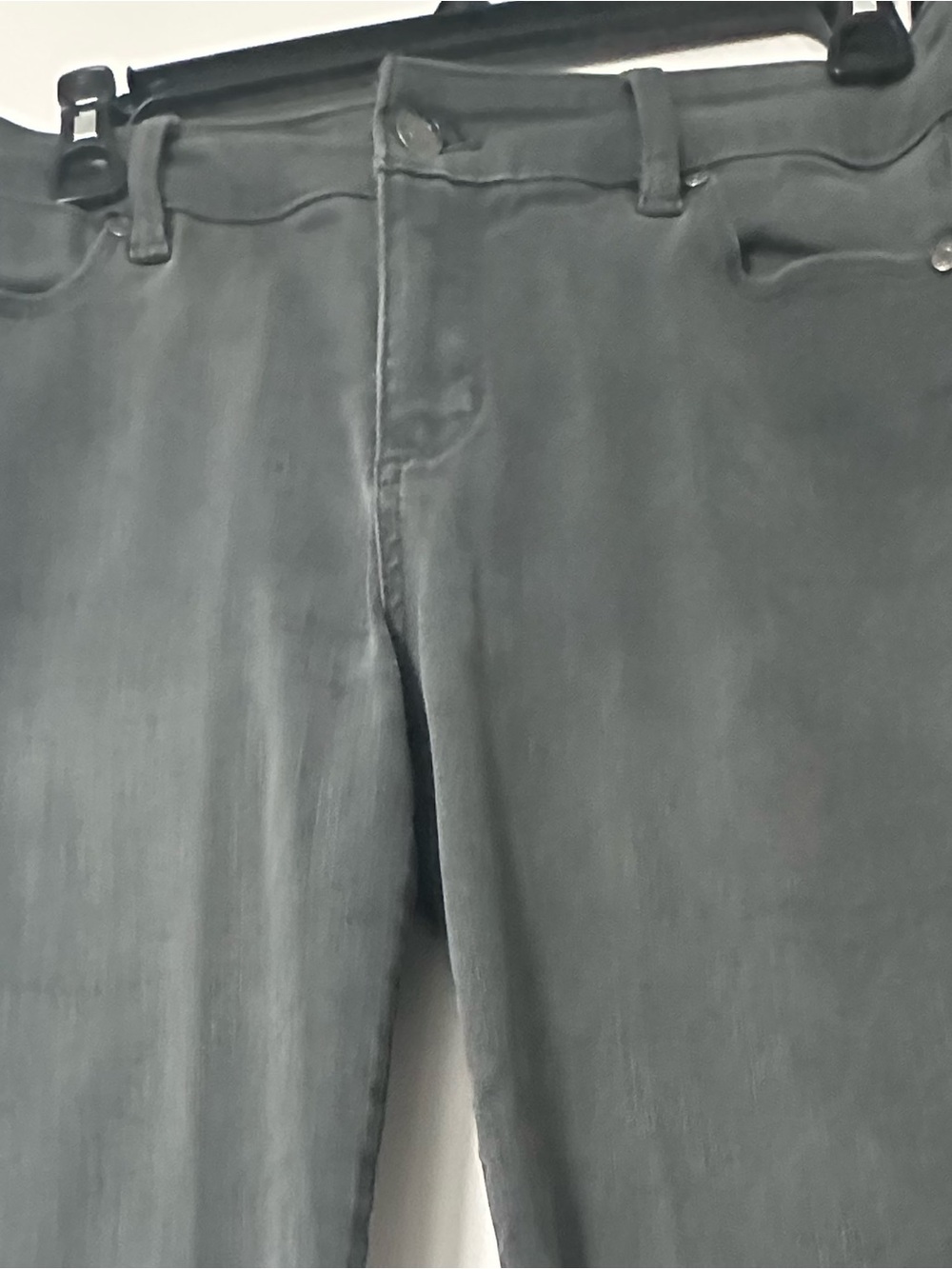 Talbots Straight Leg Women's Jeans in Charcoal Gray